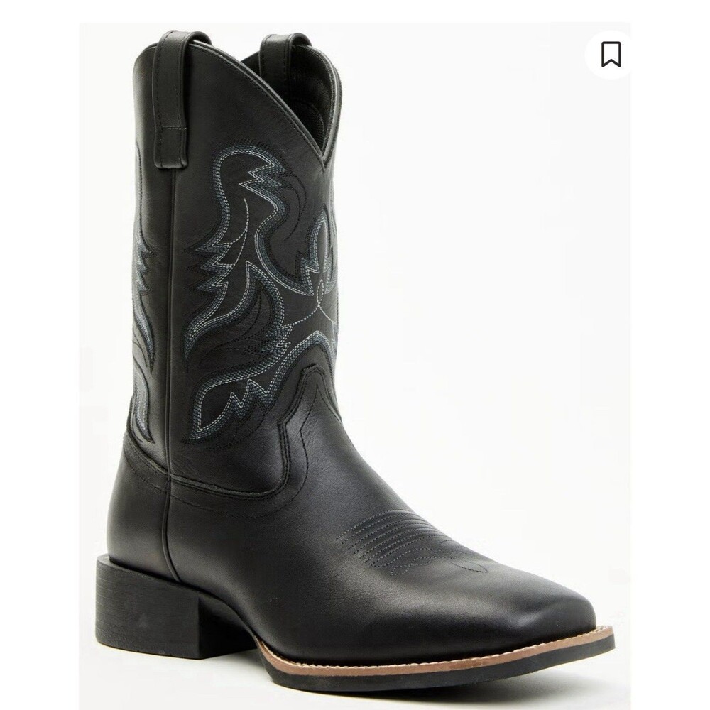Demo Try On Cody James Men's Ace Western Boots Black Size 10 Cowboy MSRP $170